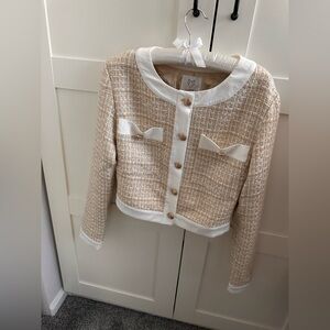 Tweed cropped jacket